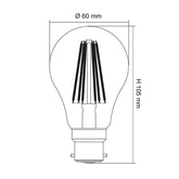 SAL Lighting LED Globes LED Clear Lamp 8w Lights-For-You